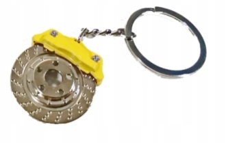 Tarcza heble zacisk klocki auto samochód breloczek