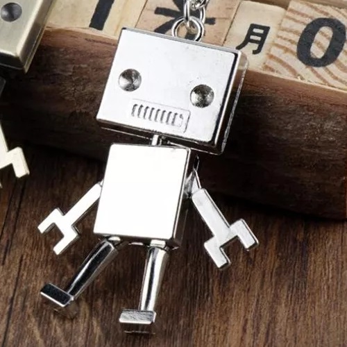 Breloczek Sztuczna Inteligencja Robocik Android Mech Cyborg Humanoid Robot