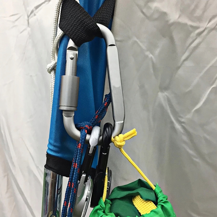 Karabińczyk karabinek montaż szekla osprzęt D-ring