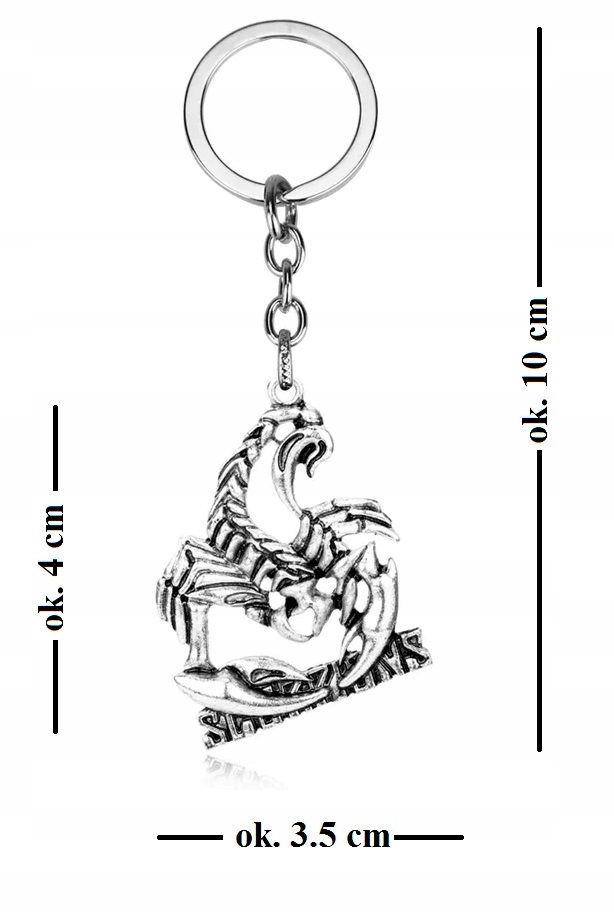 Breloczek The Scorpions Hard Rock Zespół Rockowy Heavy Metal Wind Of Change