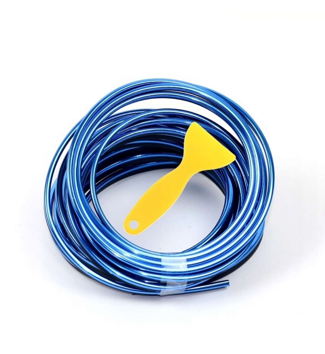 LISTWA TAŚMA OZDOBNA DO SAMOCHODU CHROM 5M TUNING