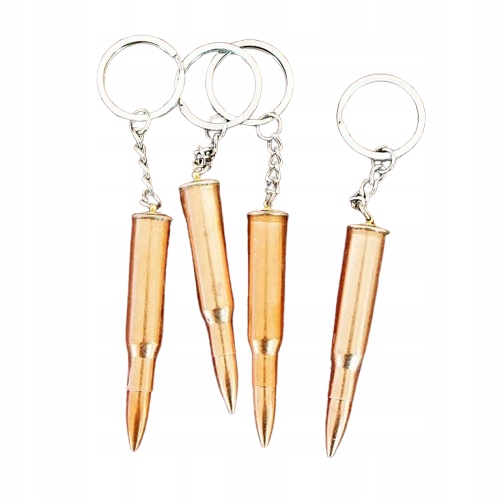 Breloczek Pocisk Nabój do karabinu AK Kałacha 7.62 x 39 mm Gadżet do kluczy