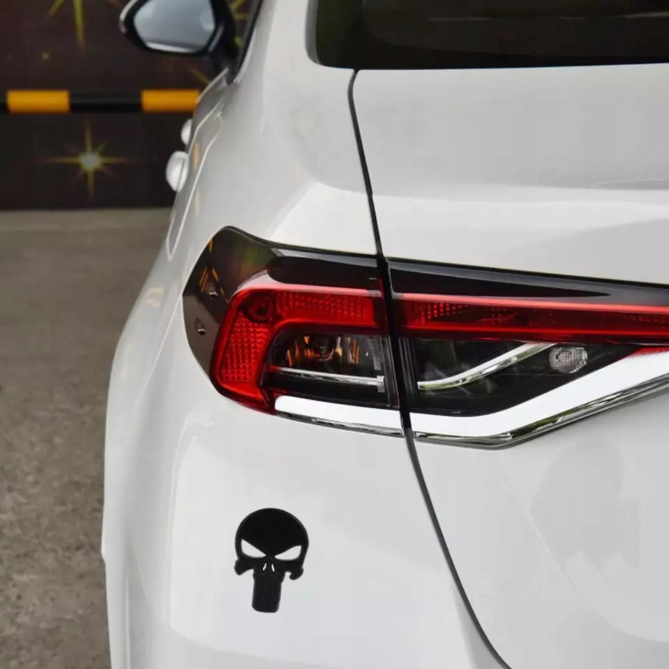 Naklejka Emblemat Punisher Czacha War Zone Film Fun Zemsta Mściciel Revenge