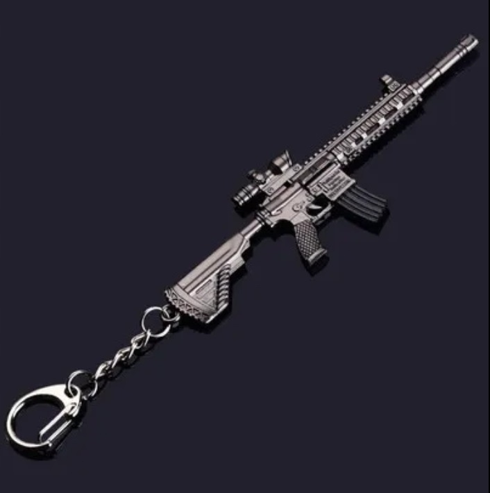 Breloczek PLAYERUNKNOWN'S BATTLEGROUNDS CS Karabin M416 Luneta Delta Force