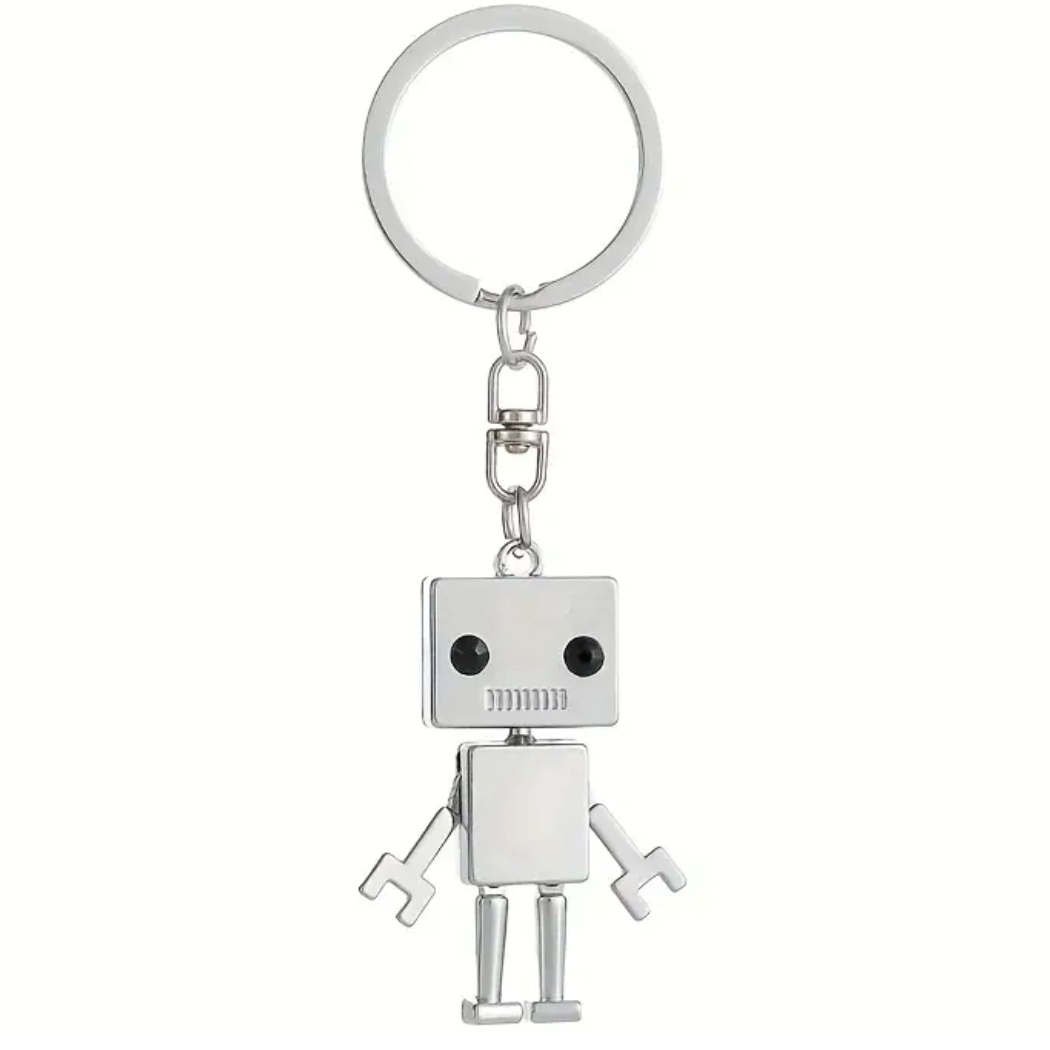 Breloczek Sztuczna Inteligencja Robocik Android Mech Cyborg Humanoid Robot