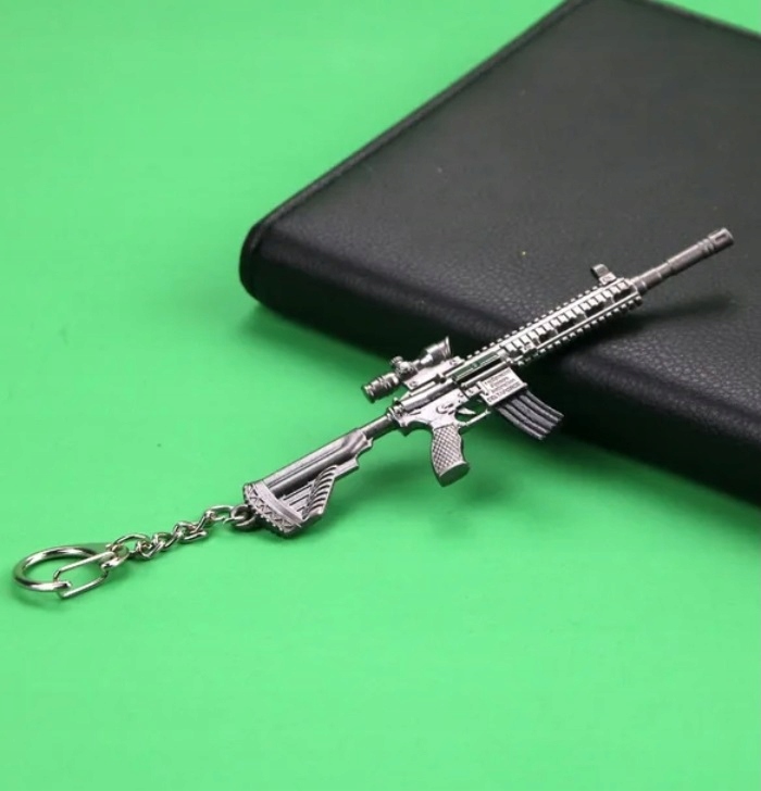 Breloczek PLAYERUNKNOWN'S BATTLEGROUNDS CS Karabin M416 Luneta Delta Force