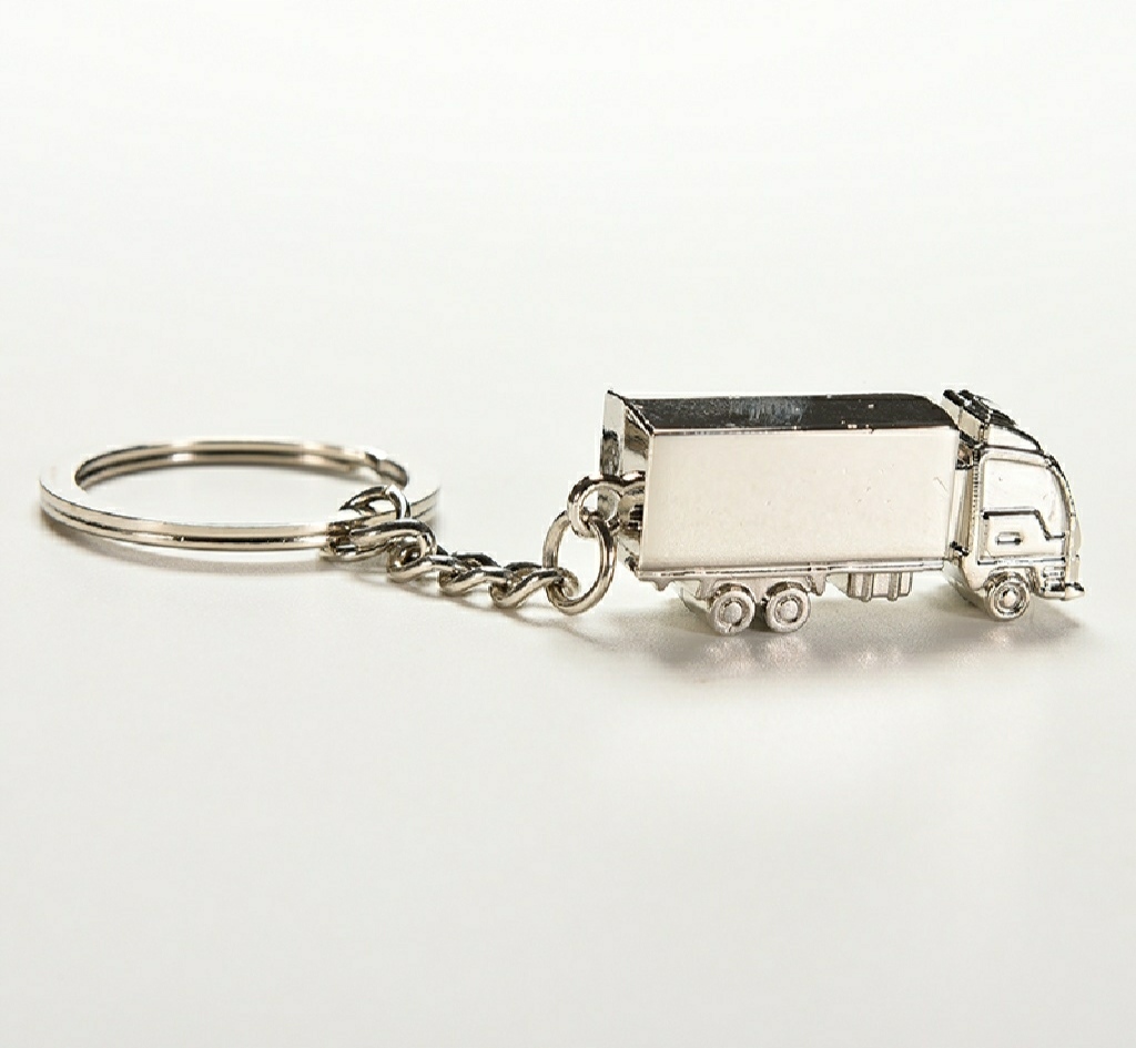 Brelok Cięzarówka Dostawczak LT 3 - osiówka Canter Dostawca Blaszak Gabaryt