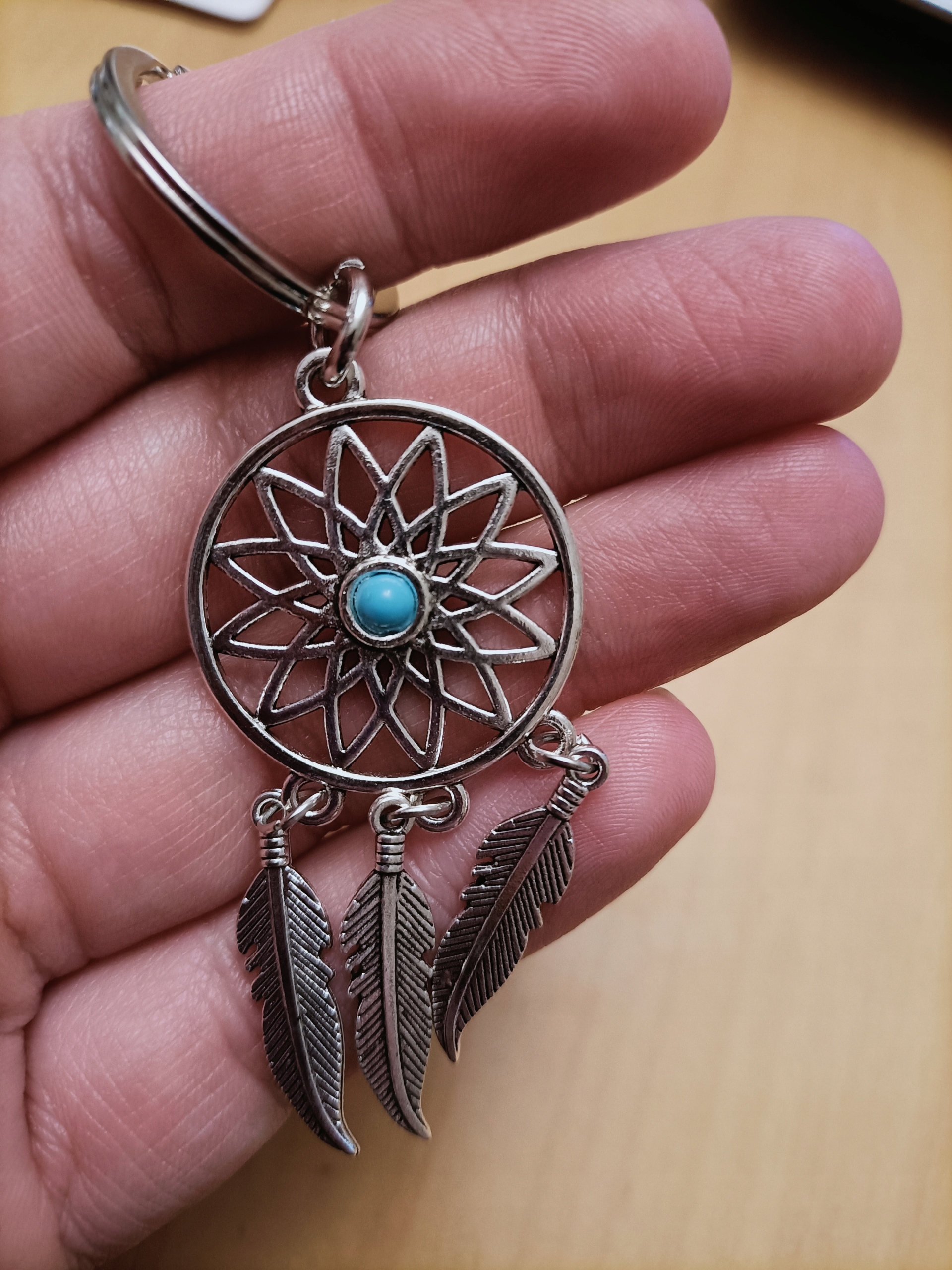 Breloczek do kluczy Łapacz Snów Amulet Talizman na Szczęście Brelok Prezent