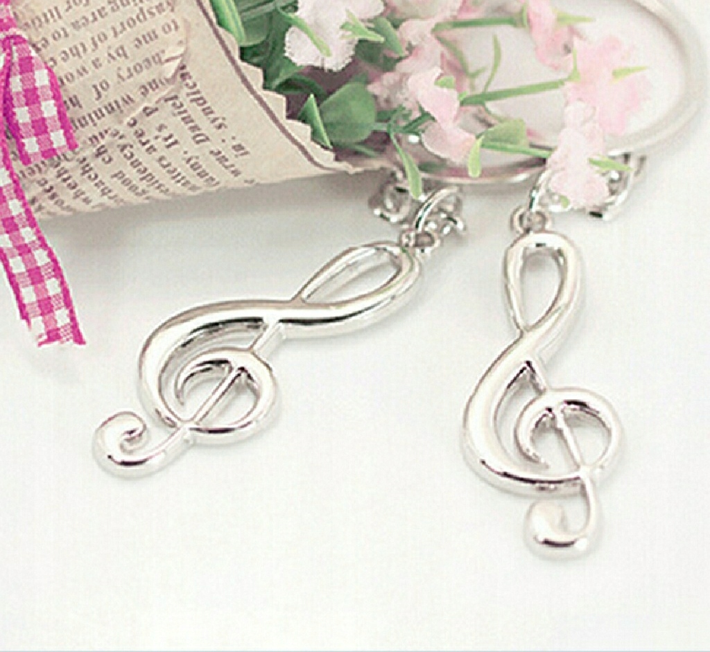 Brelok Muzyczny Symbol Beethoven Klucz wiolinowy