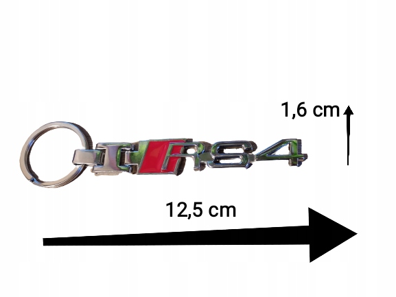 Breloczek Brylok Audi RS4 Avant B6 B7 B8 Quattro
