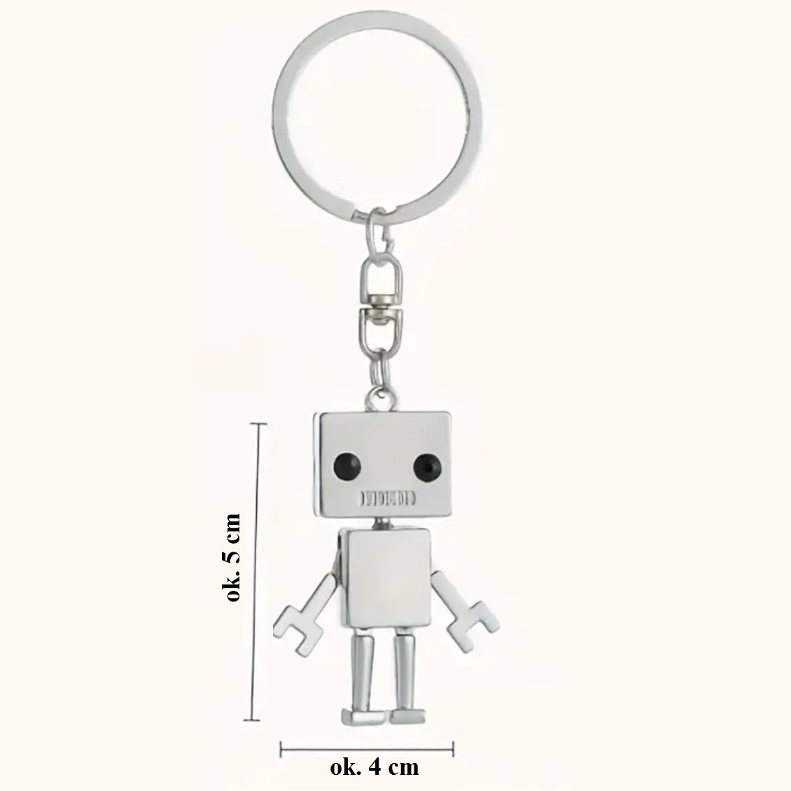 Breloczek Sztuczna Inteligencja Robocik Android Mech Cyborg Humanoid Robot