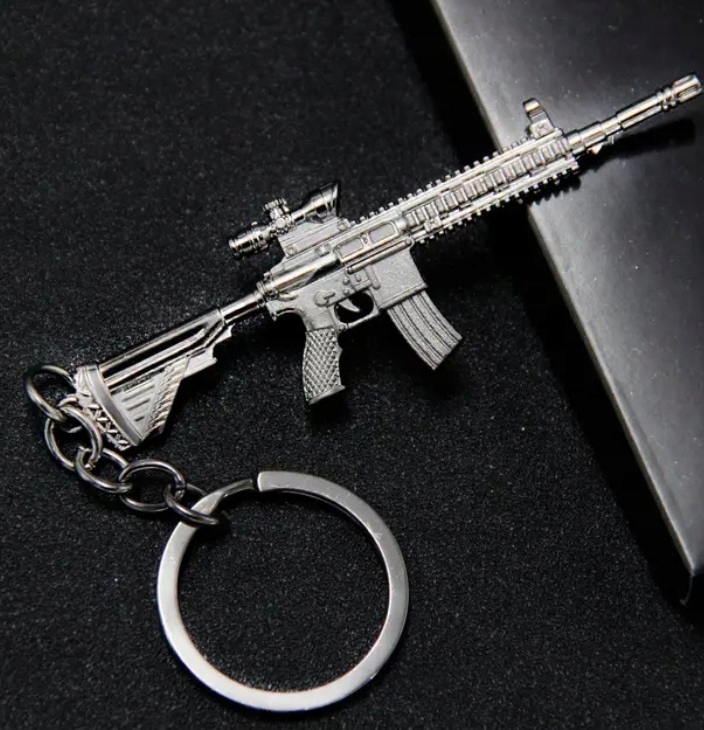 Breloczek PLAYERUNKNOWN'S BATTLEGROUNDS CS Karabin M416 Luneta Delta Force