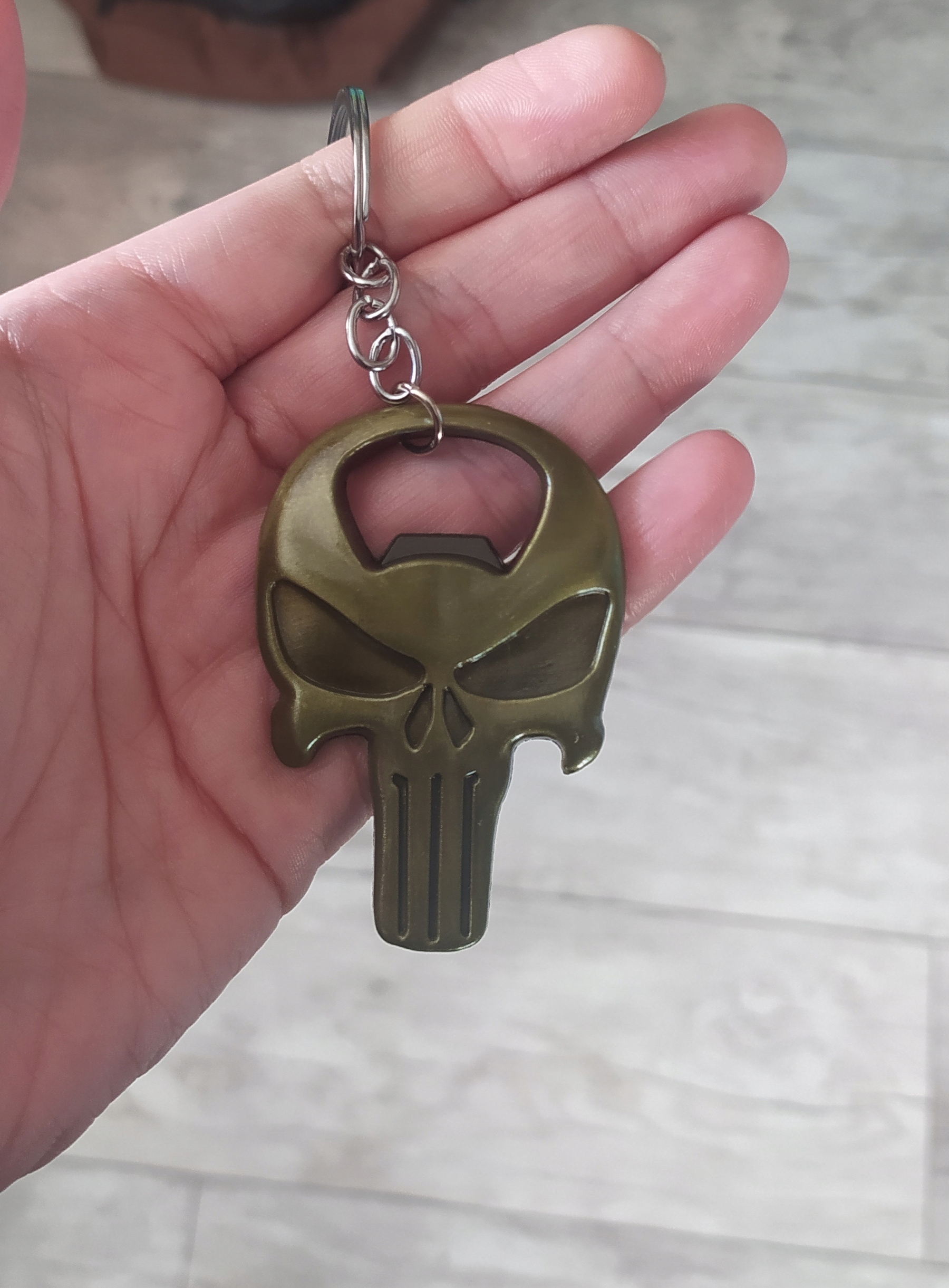 Brelok otwieracz do butelek Punisher Zemsta Czacha