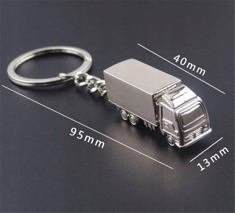 Brelok Cięzarówka Dostawczak LT 3 - osiówka Canter Dostawca Blaszak Gabaryt