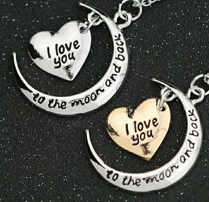 1 2023 Breloczek Moon Serce Miłość Live Zakochani Kupidyn