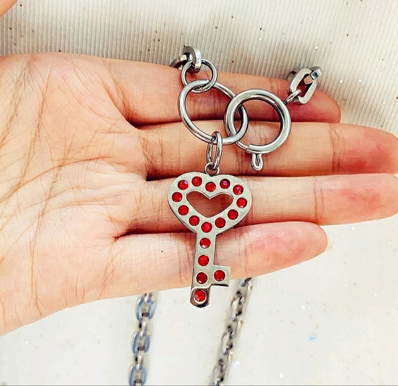 Naszyjnik iGirl Insta Subkultura Blogger Klucz Net