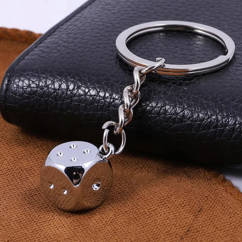 Breloczek Kostka do Gry Szczęście Amulet Kości do Gier Amulet Szczęście