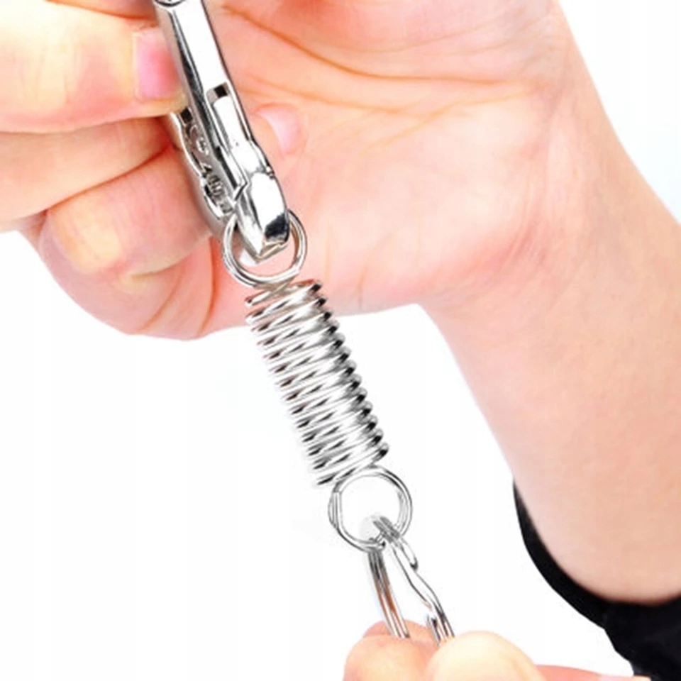 Mały Karabińczyk do kluczyków plecaka paska szekla survival edc gadżet hit