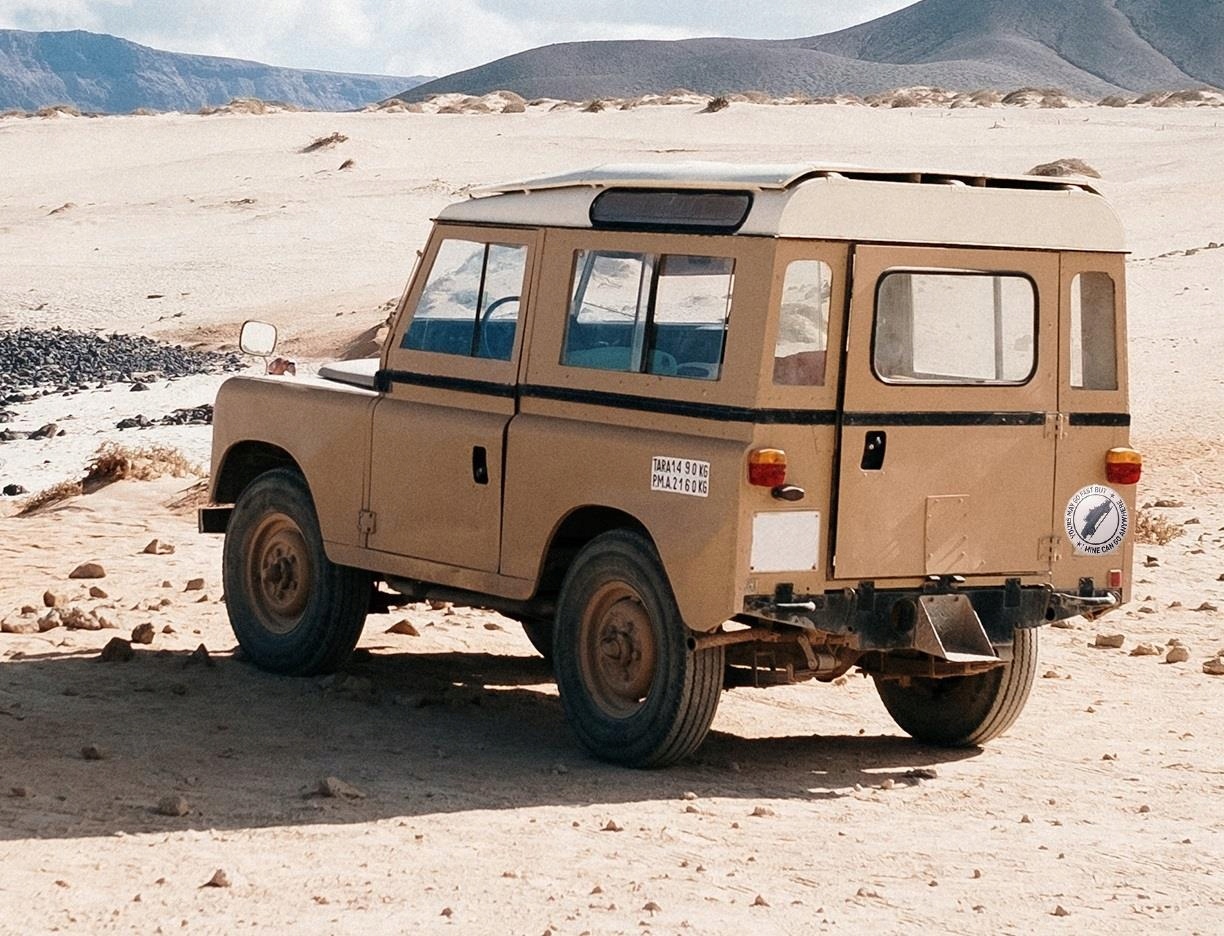 Wlepa You Can Go Fast But I Can Go Anywhere Toyota Hillux Off Road Górski