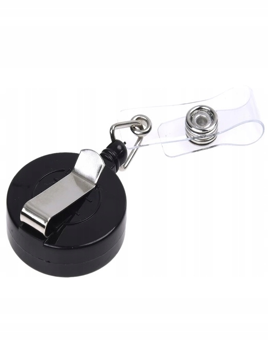 Retraktor zwijana linka klucze ID brelok klips EDC T-Bag ZWIJACZ Biurowy