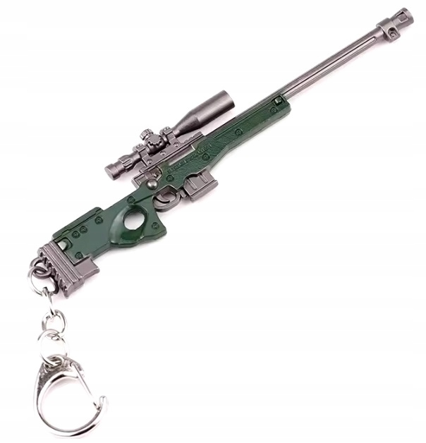 Breloczek PUBG Counter Strike Karabin kaliber .300 Magnum AWM Snajperka CS