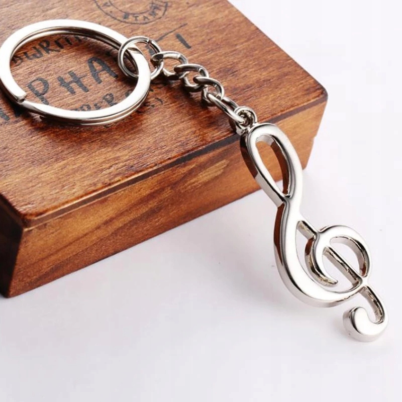 Brelok Muzyczny Symbol Beethoven Klucz wiolinowy