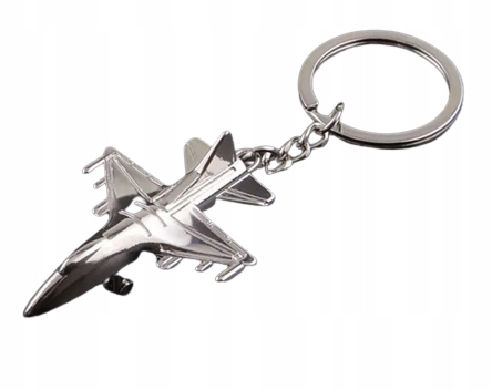 Brelok gadżet samolot F-16 Odrzutowiec Myśliwiec Top Gun Maverick Pilot Bój