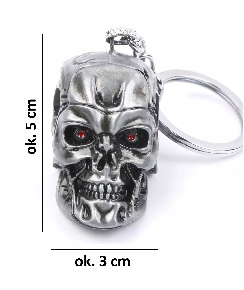 Breloczek do kluczy Terminator John Connor T-800 Arni Schwarzenegger Skynet