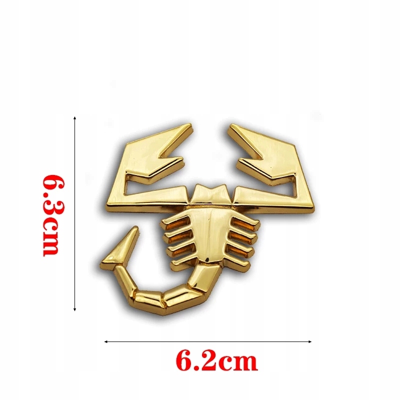 Emblemat Naklejka SKORPION FIAT ABARTH 500 Tuning