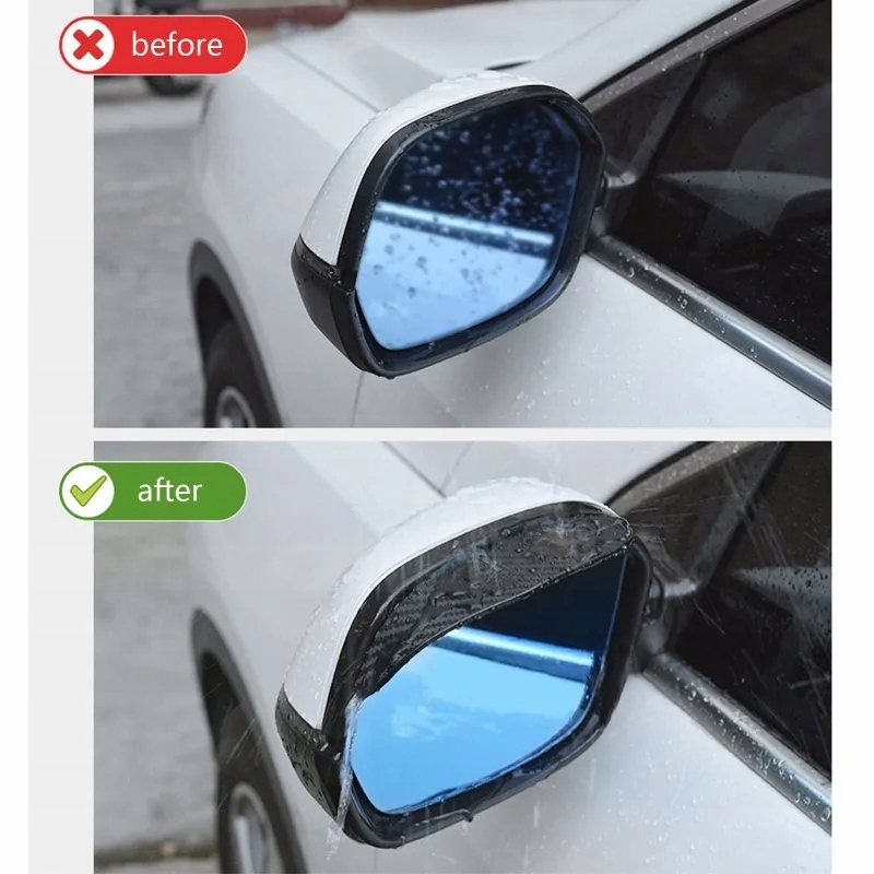 Daszek lusterka osłona przeciwdeszczowa carbon 3M