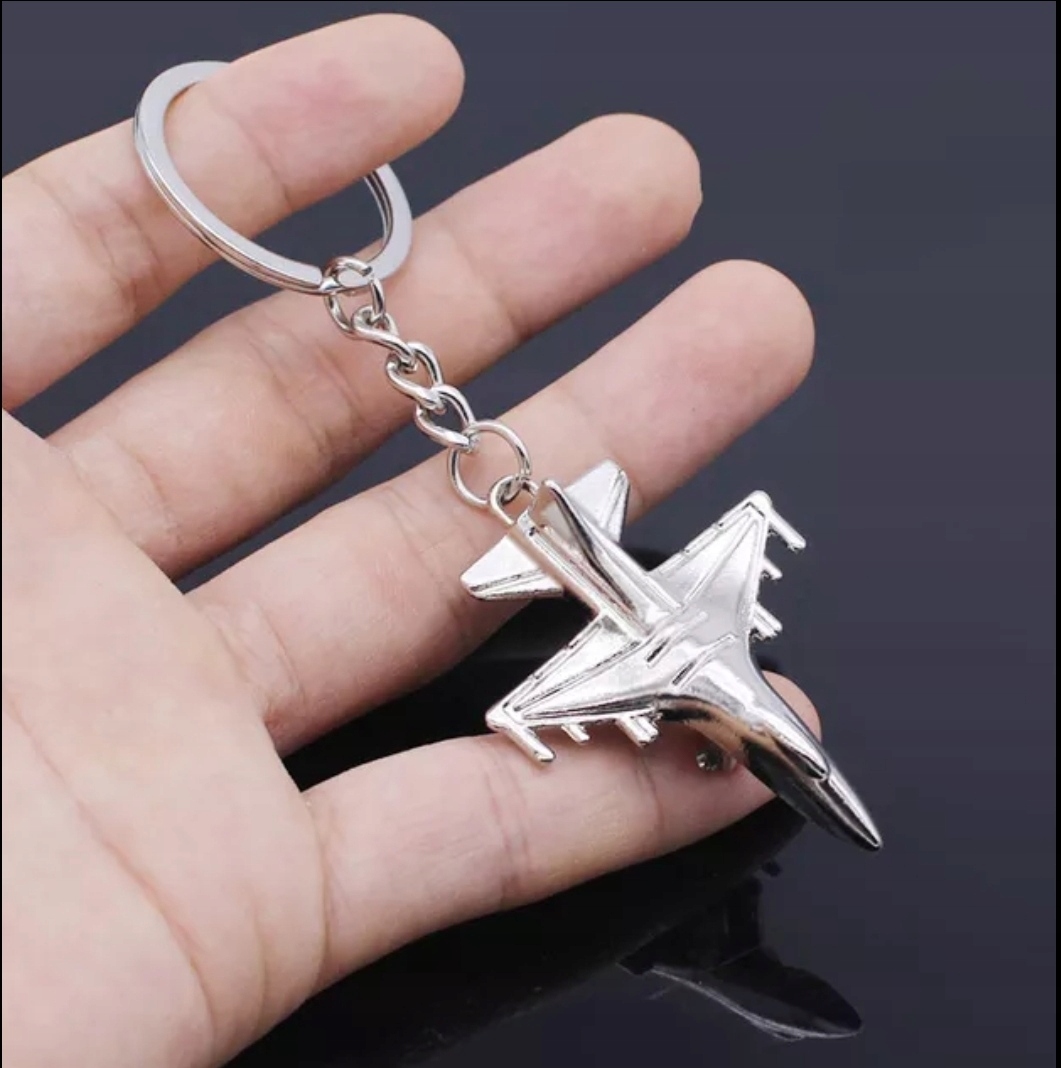 Brelok gadżet samolot F-16 Odrzutowiec Myśliwiec Top Gun Maverick Pilot Bój