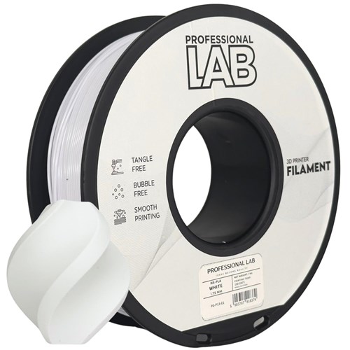 Filament Prof. Lab High Speed PLA 1.75mm 1kg Biały | White 6 Filament Prof. Lab High Speed PLA 1.75mm 1kg Biały | White