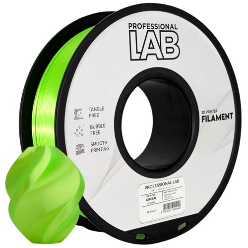 Filament Prof. Lab Silk PLA 1.75mm 1kg Zielony | Green 7 31 października, 2025 Filament Prof. Lab Silk PLA 1.75mm 1kg Zielony | Green