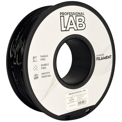 Filament Prof. Lab TPU 1.75mm 1kg Czarny | Black 4 Filament Prof. Lab TPU 1.75mm 1kg Czarny | Black