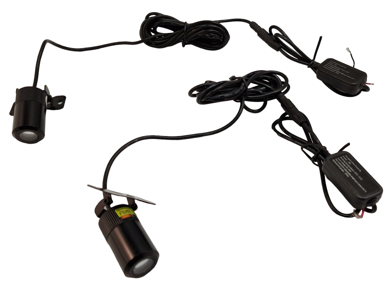 Podświetlenie LED Skrzydła anioła czerwone