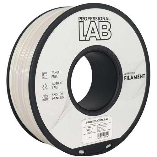 Filament Prof. Lab ABS+ 1.75mm 1kg Biały | White