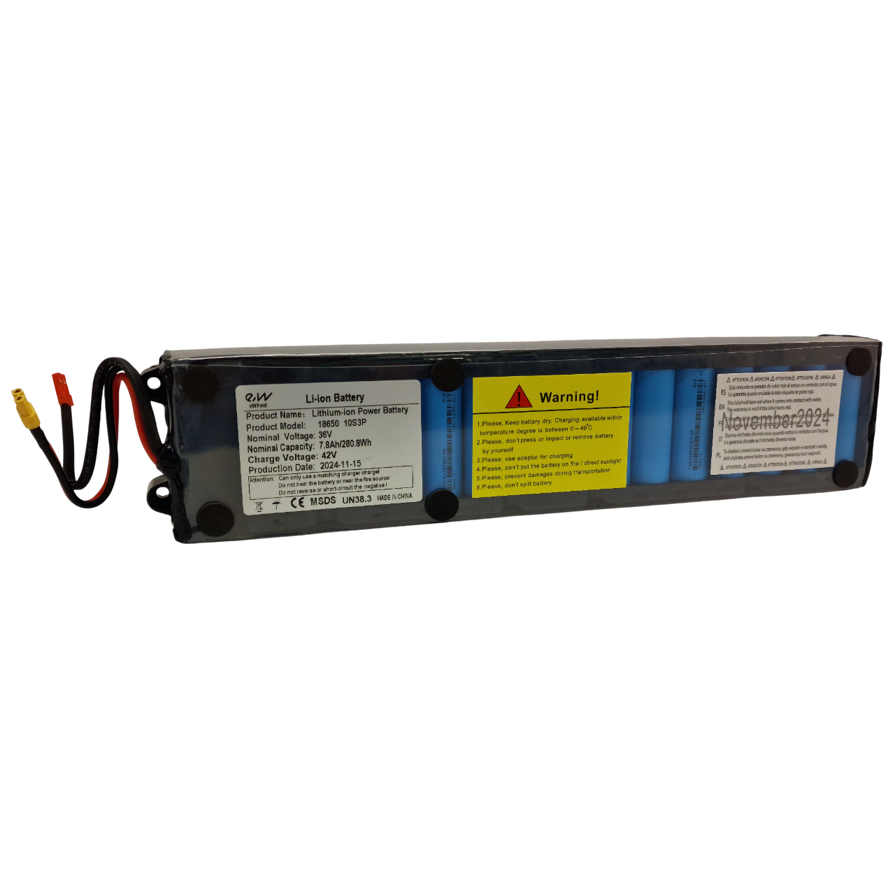 Bateria do hulajnogi elektrycznej 10s3p 36V 7.8Ah XT30