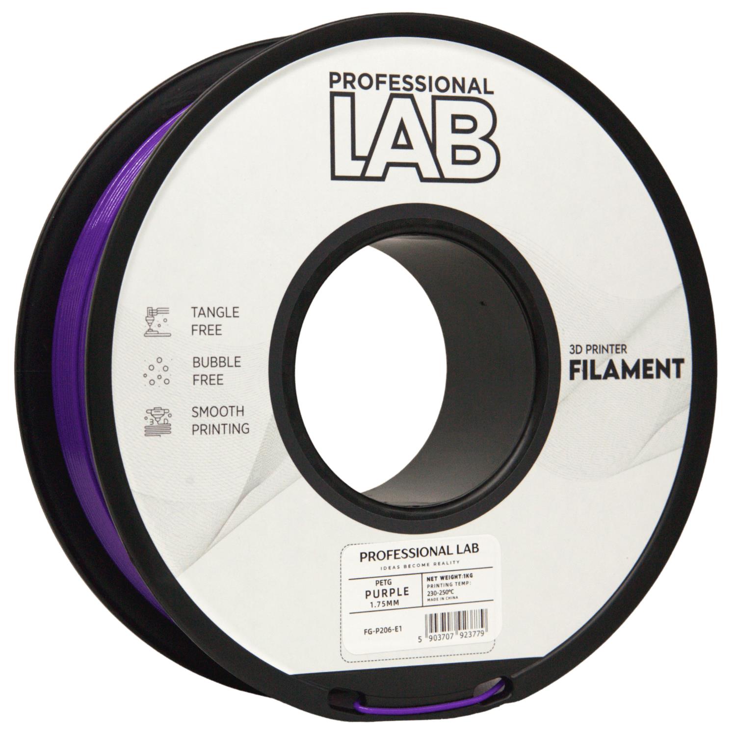 Filament Prof. Lab PETG 1.75mm 1kg Fioletowy | Purple