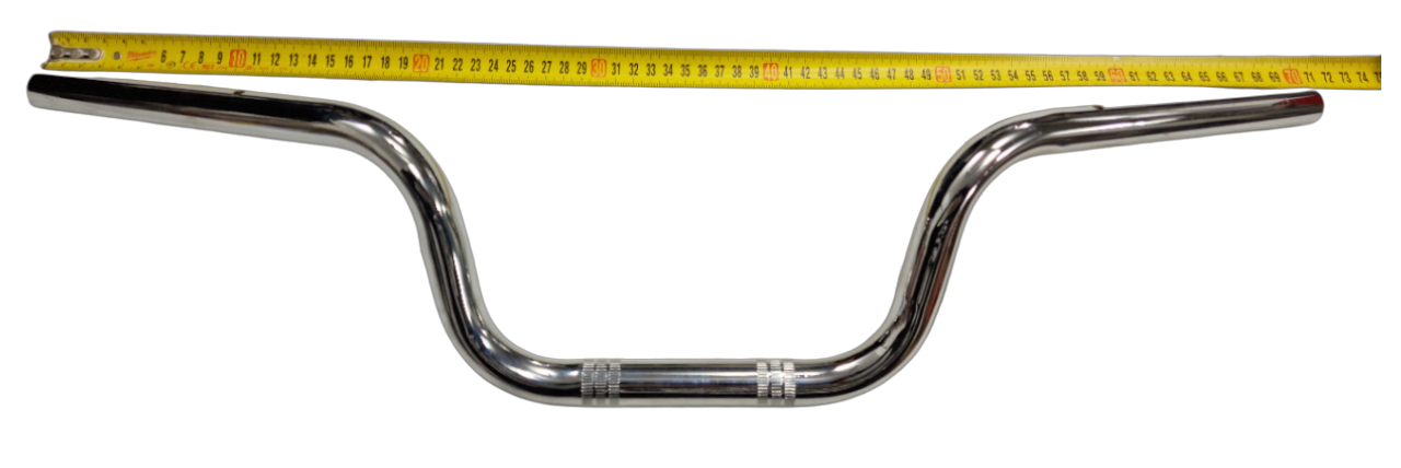 kierownica chromowana 700mm wznios 180mm