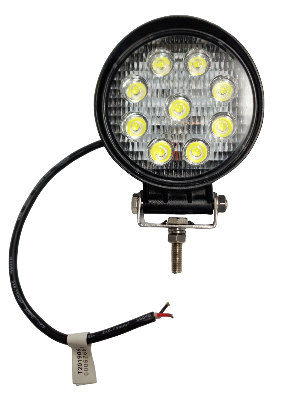 Lampa okrągła 115mm szperacz 10-30V 27W