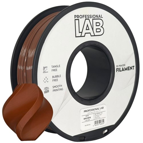 Filament Prof. Lab PET-G 1.75mm 1kg Brązowy | Brown
