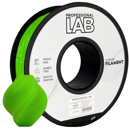 Filament Prof. Lab TPU 1.75mm 1kg Zielony | Green 8 Filament Prof. Lab TPU 1.75mm 1kg Zielony | Green