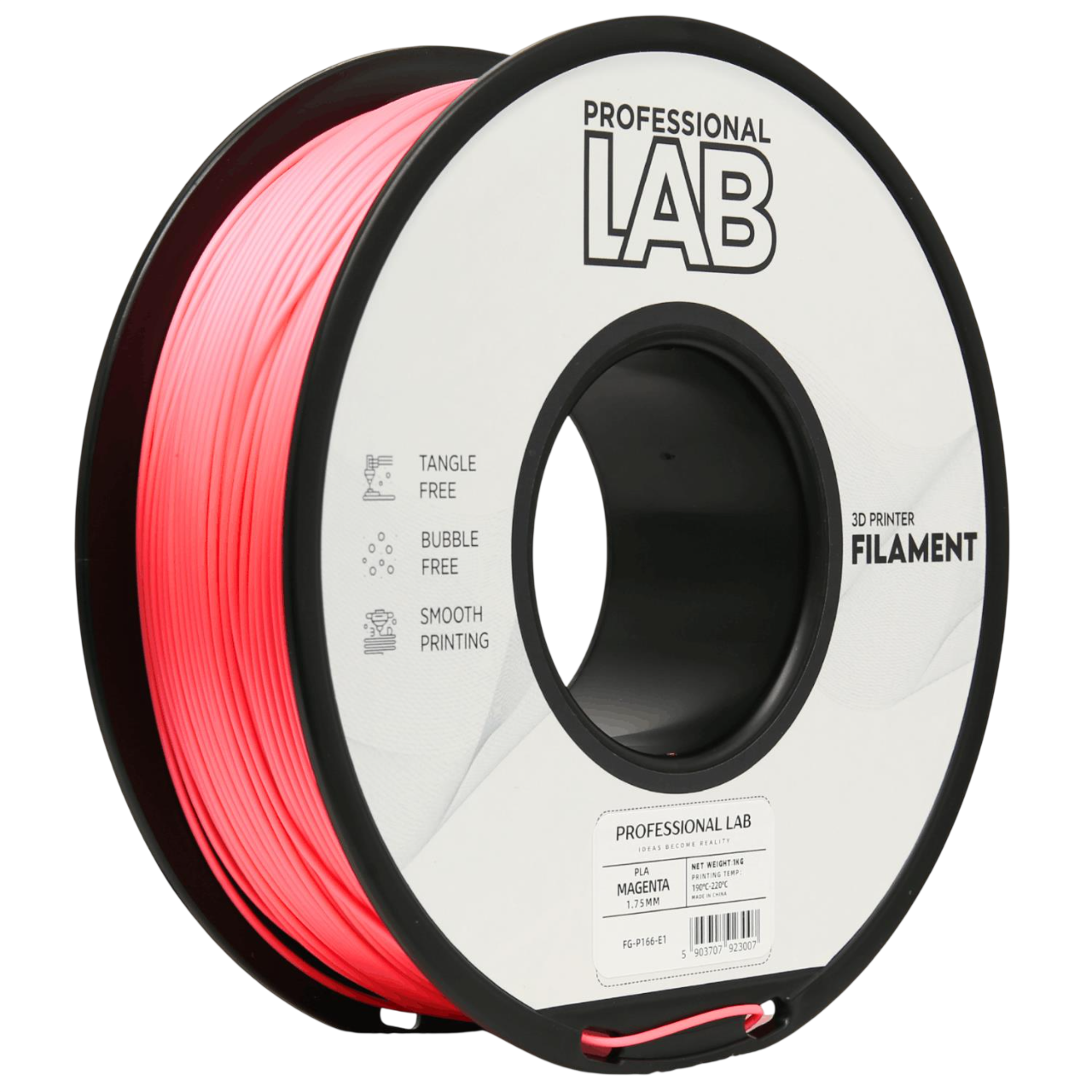 Filament Prof. Lab PLA 1.75mm 1kg Magenta 4 Filament Prof. Lab PLA 1.75mm 1kg Magenta