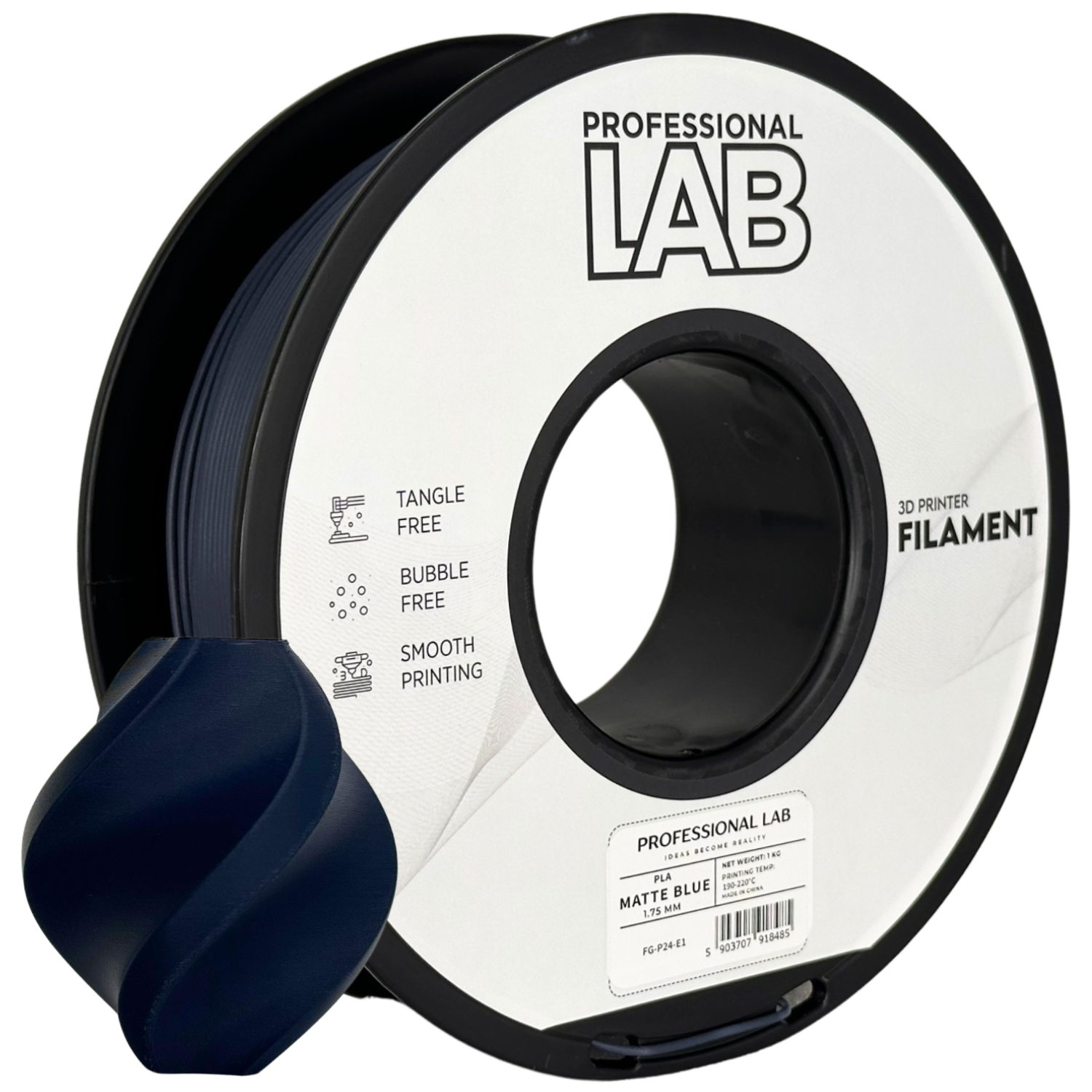 Filament Prof. Lab PLA 1.75mm 1kg Matowy Niebieski | Matte Blue 8 12 listopada, 2025 Filament Prof. Lab PLA 1.75mm 1kg Matowy Niebieski | Matte Blue