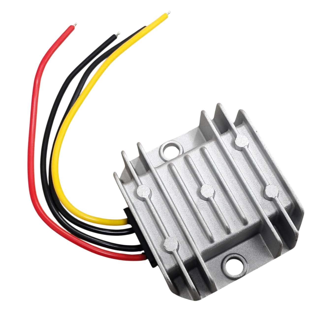 Przetwornica DC 5V 5A 11-90V - aluminiowa obudowa z przewodami