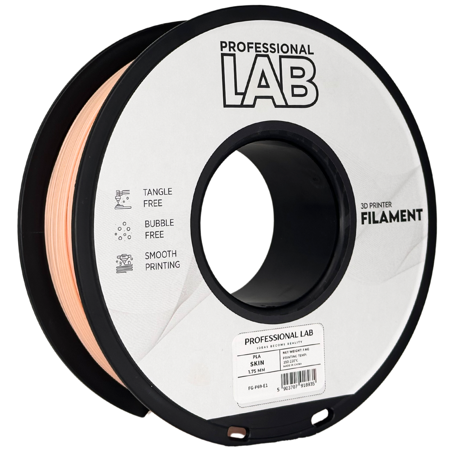 Filament Prof. Lab PLA 1.75mm 1kg Cielisty | Skin