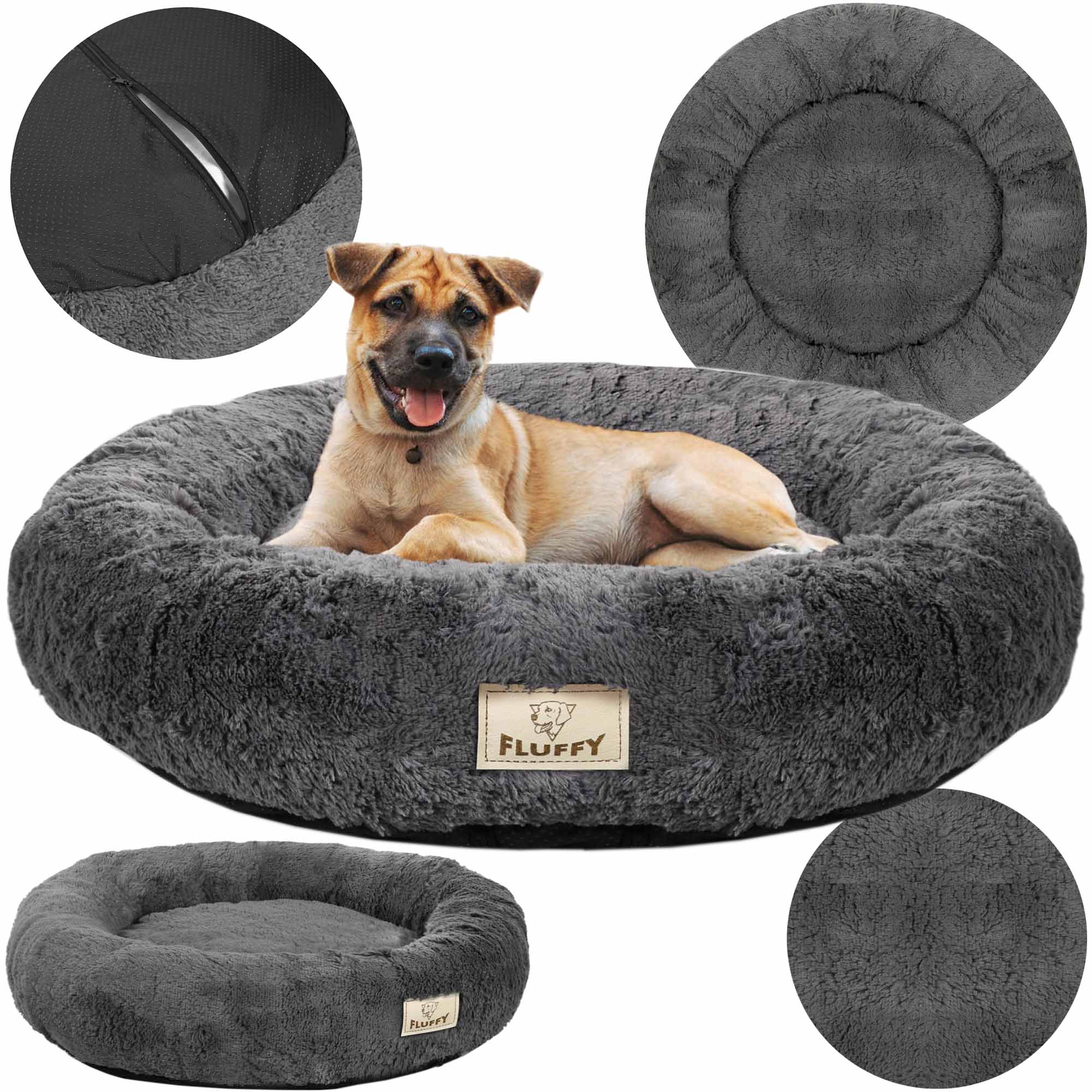 hundemantel winter für große hunde Hundemantel Fleece mit Klettverschluss