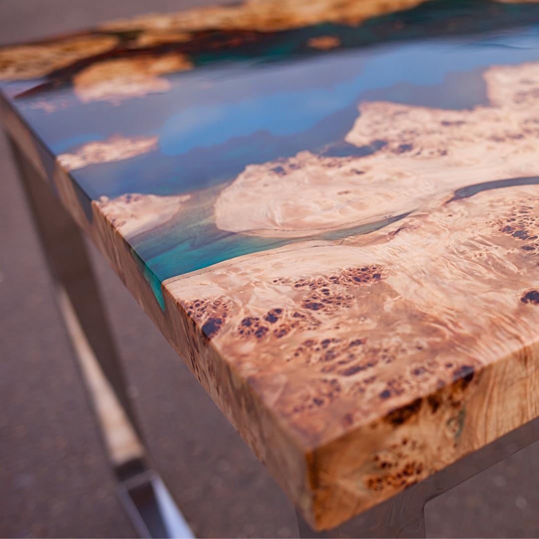 Żywica epoksydowa do odlewania i zalewania drewna bezbarwna (A+B) 1,4 kg