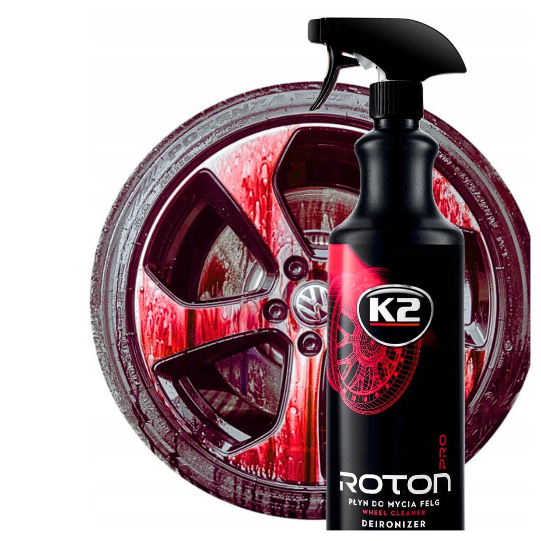 K2 ROTON + SZCZOTKA + PĘDZEL + MIKROFIBRA