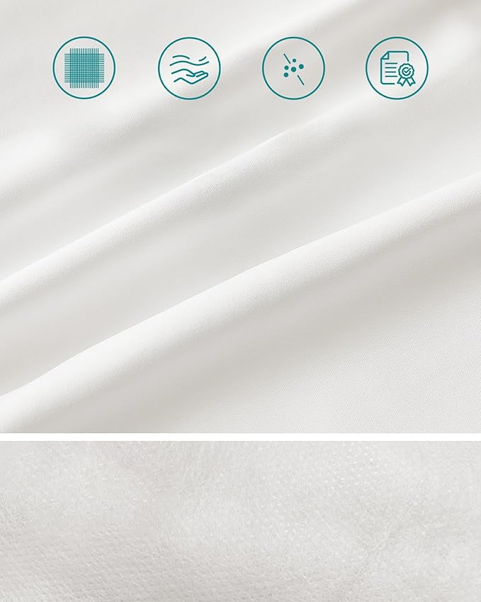 Poduszka do spania Songmics 80 x 40 cm wypełnienie 800 g z torbą